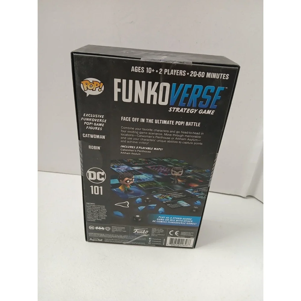 Funko PoP! Funkoverse Strategy Game DC Comics Catwoman & Robin New & Sealed